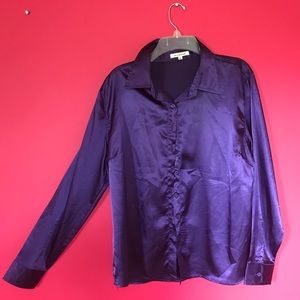 Purple blouse size 18